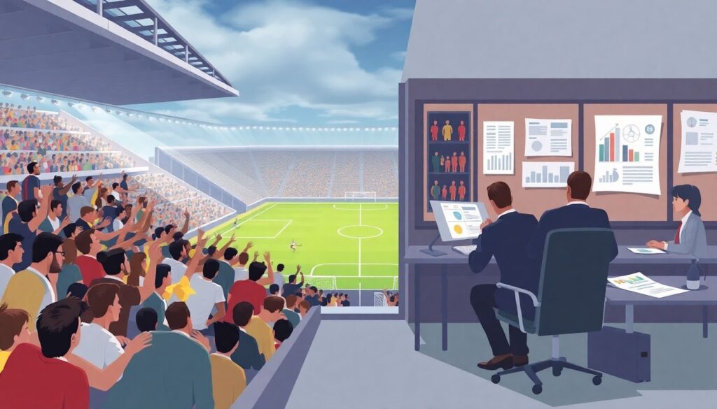 Влияние болельщиков на решения руководства - иллюстрация