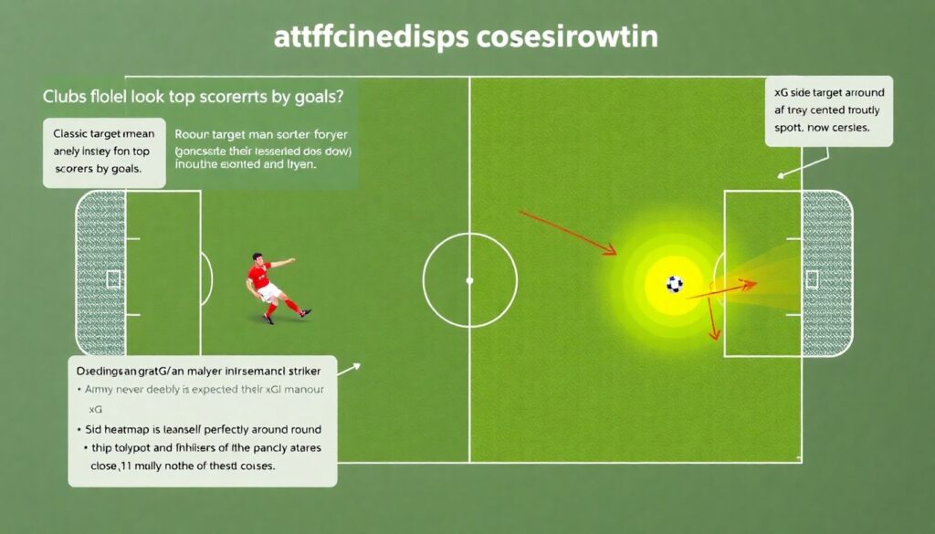 Аналитика: сравнение форвардов по ожидаемым голам - иллюстрация