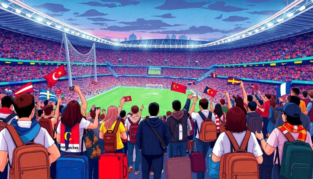 Фанатская жизнь: путешествия на выездные матчи - иллюстрация