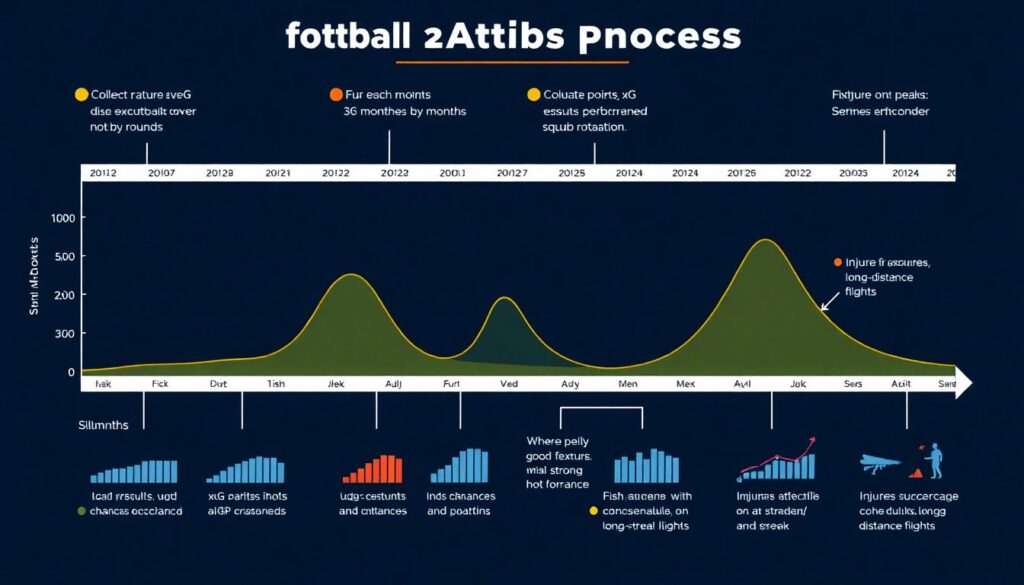 Сезонные обзоры: сила команды по месяцам - иллюстрация