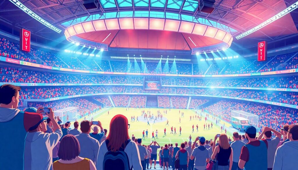 Фанатские праздники накануне матчей - иллюстрация