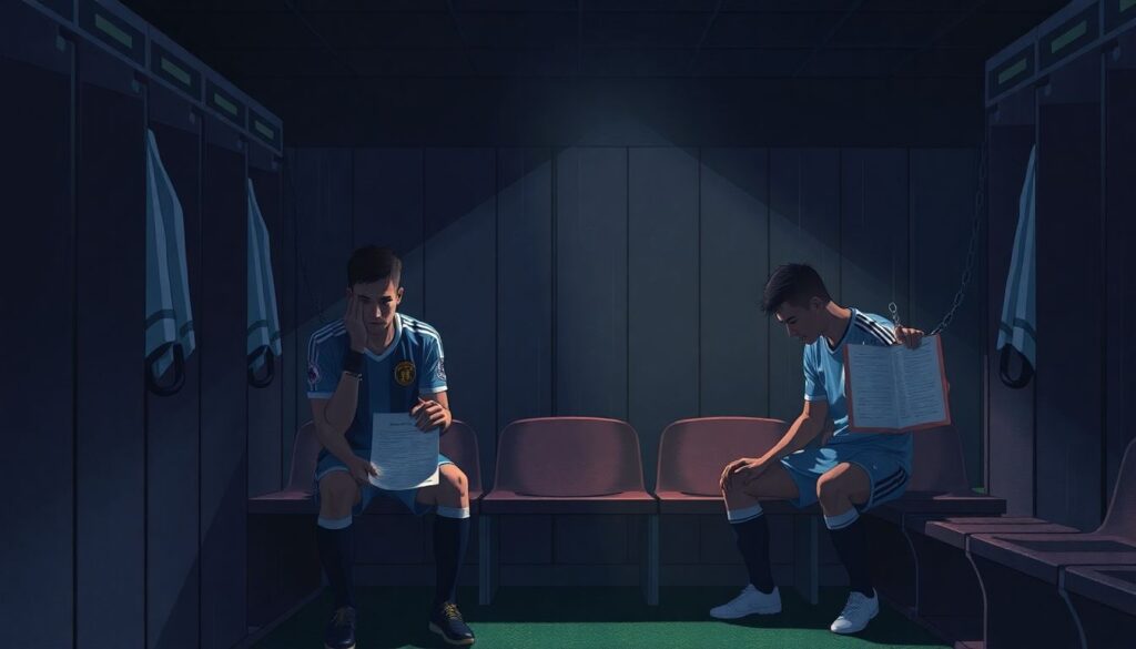 Интервью с игроками на контрактах и их условиях - иллюстрация