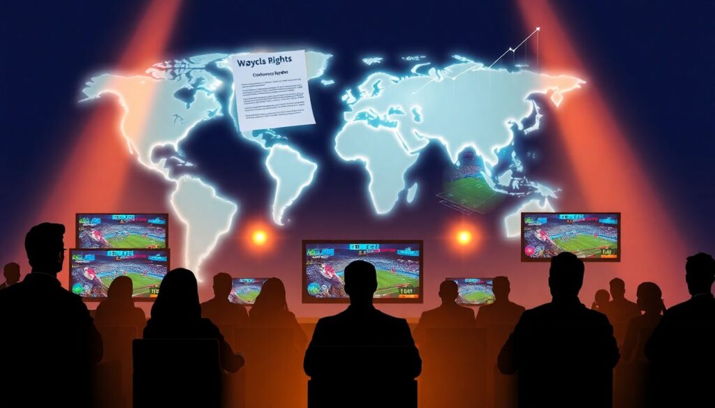 Новости о новых телевизионных правах и вещании - иллюстрация