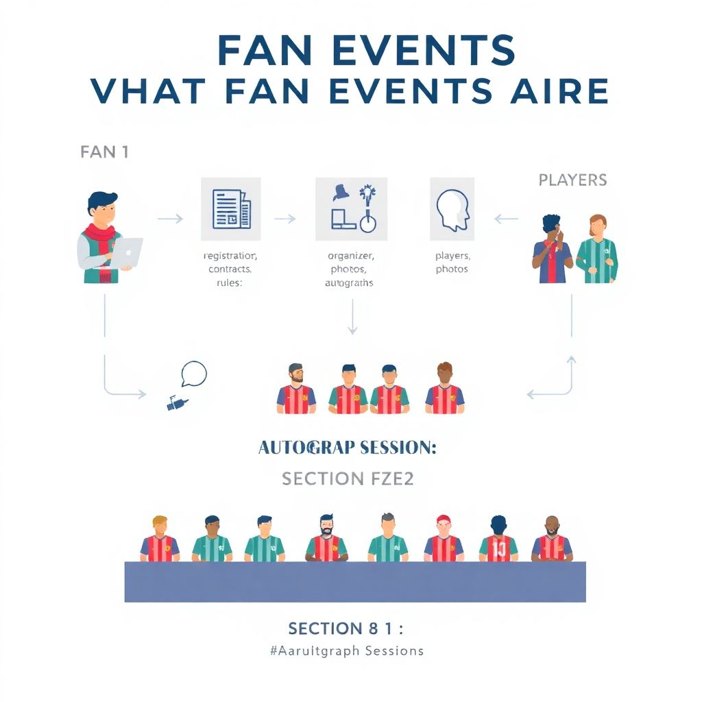 Фанатские мероприятия: автограф-сессии и встречи с игроками вживую