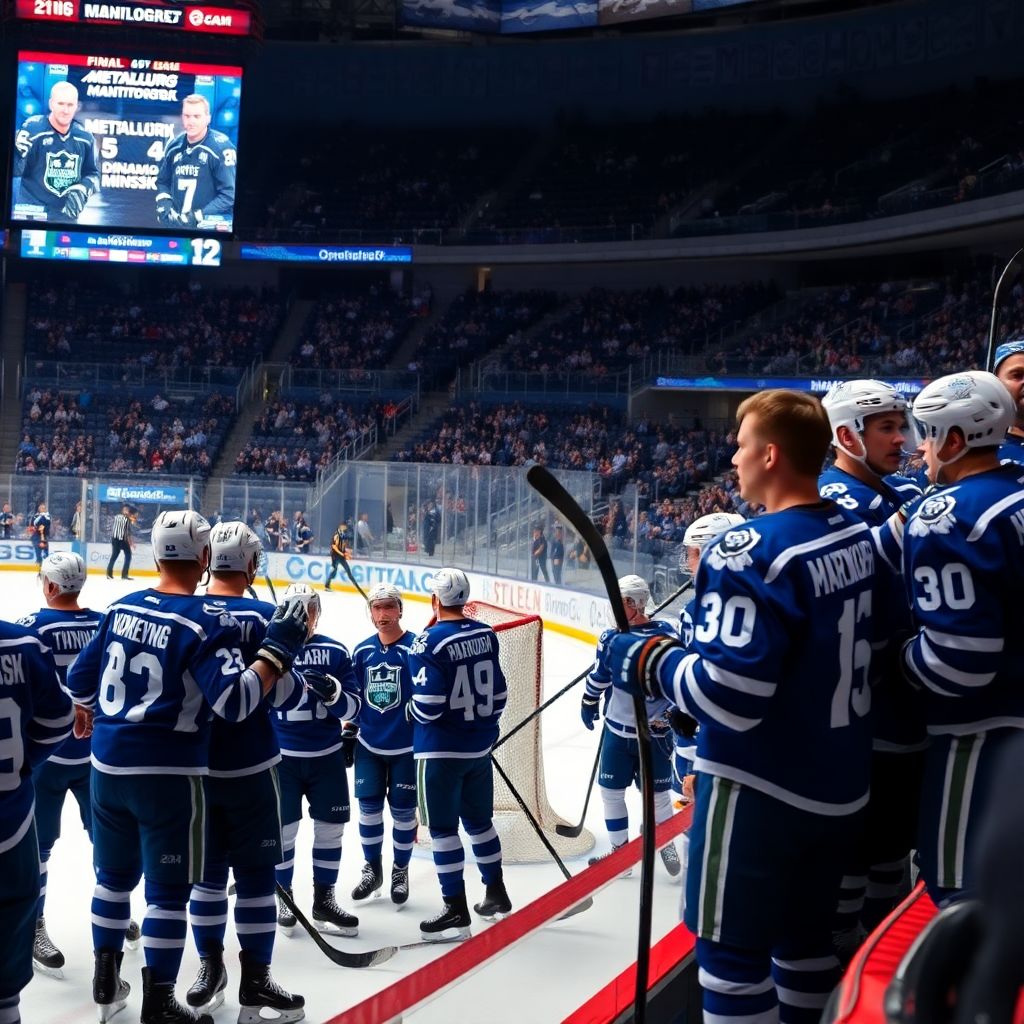 Андрей Разин о победе «Металлурга» 5:4 над «Динамо» Минск и провальной концовке