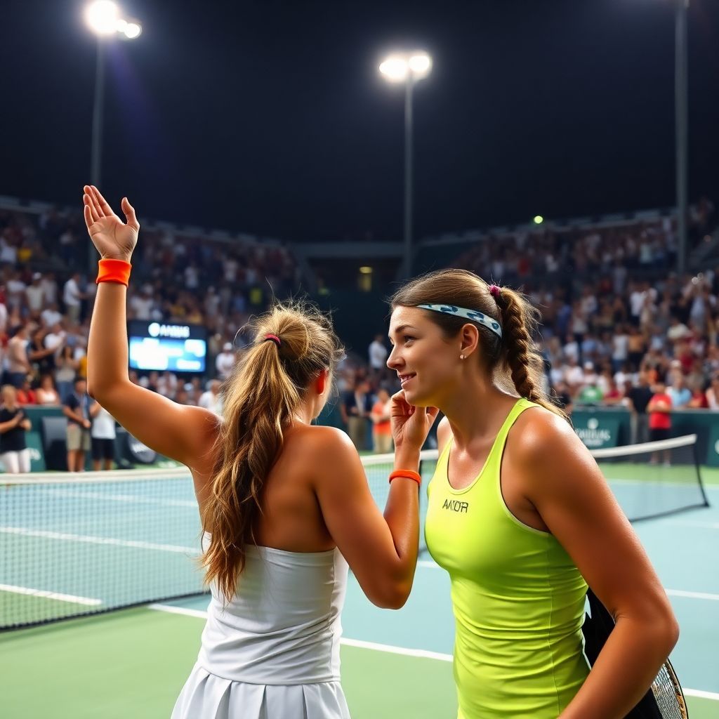 Калинская обыграла Остапенко и вышла во второй круг турнира в Дубае