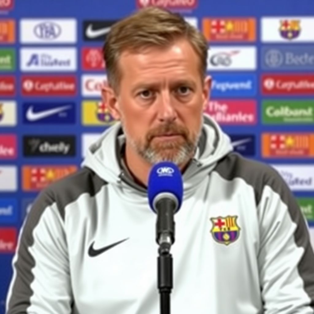 Главный тренер Барселоны Флик о травме Френки де Йонга и перестройке команды