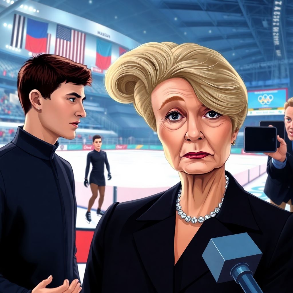 Роднина жестко ответила Марсаку на слова о Гуменнике перед Олимпиадой